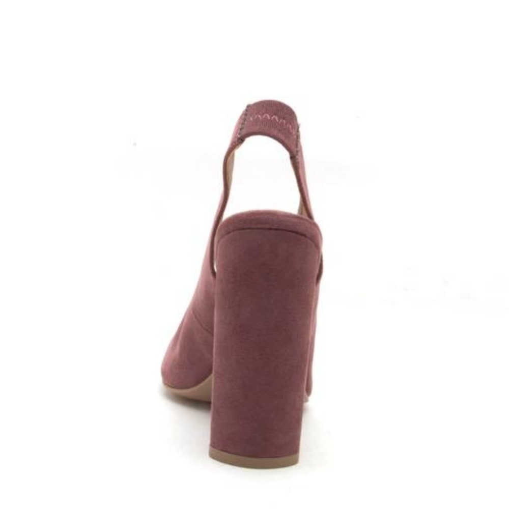 🎉 HP! Rose Taupe Peep Toe Heels - Picture 7 of 7
